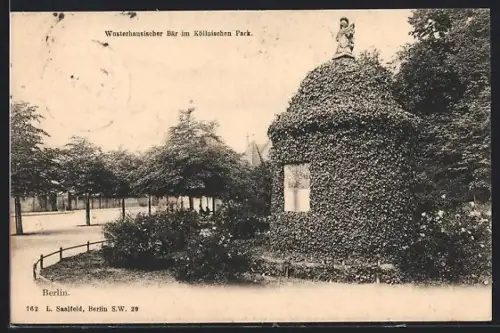 AK Berlin, Wüstenhausischer Bär im Köllnischen Park