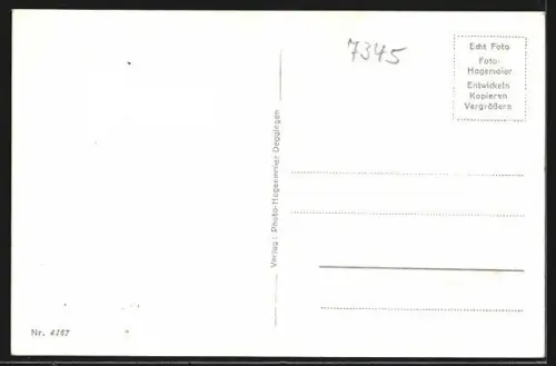 AK Deggingen /Göppingen, Ortsansicht, Filspartie, Ave Maria