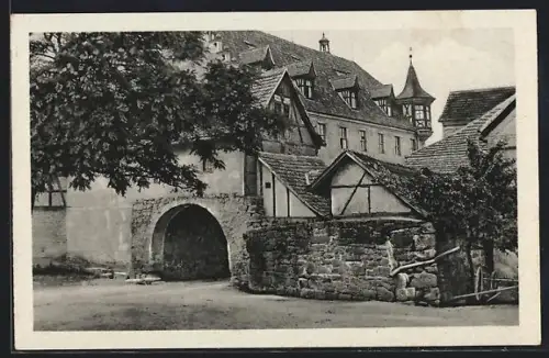 AK Orlamünde in Thür., Westl. Stadteingang