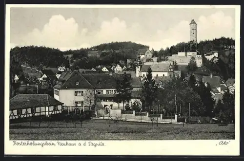 AK Neuhaus a. d. Pegnitz, Posterholungsheim, Ortsansicht