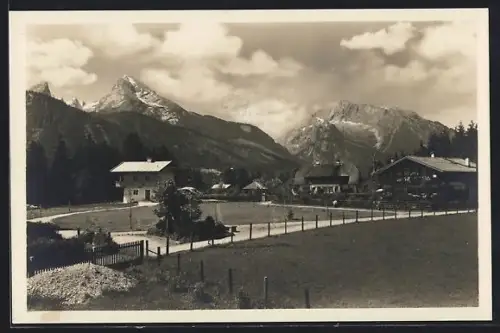 AK Strub b. Berchtesgaden, Watzmann, Hochkalter