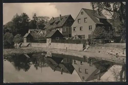 AK Stadtlengsfeld /Rhön, An der Felda