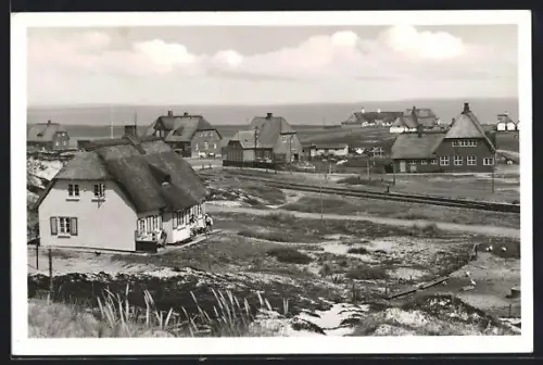 AK Rantum auf Sylt, Blick auf das Wattenmeer