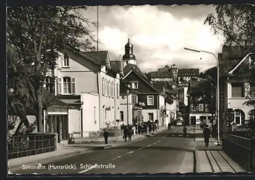 AK Simmern /Hunsrück, Schlossstrasse