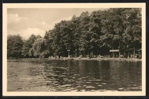 AK Königswusterhausen, Strandbad Neue Mühle