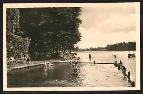 AK Königswusterhausen, Strandbad Neue Mühle