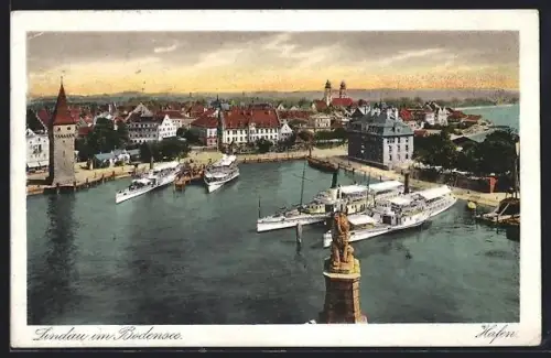 AK Lindau im Bodensee, Hafen