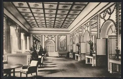 AK Baden-Baden, Blumensaal im Conversationshaus