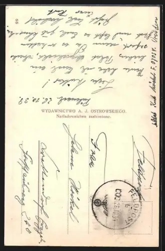 AK Lodz, Kosciól ewangelicki