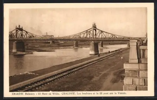 AK Kraków, Bulwary i III Most na Wisle
