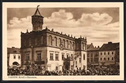 AK Tarnów, Rynek z Ratuszem
