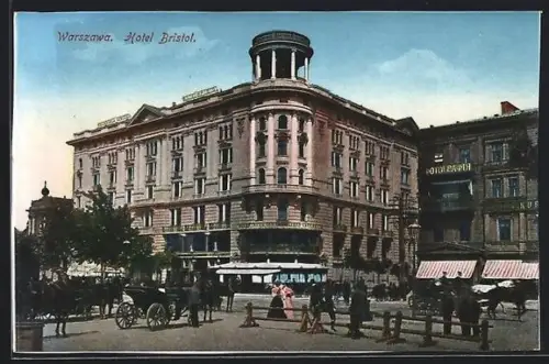 AK Warschau-Warszawa, Hotel Bristol