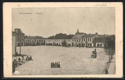 AK Skierniewice, Rynek, Marktplatzpartie
