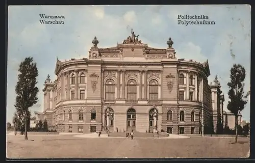 AK Warschau, Partie am Polytechnikum