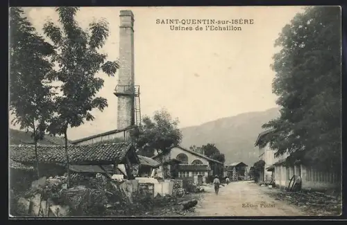 AK Saint-Quentin-sur-Isère, Usines de l`Échaillon