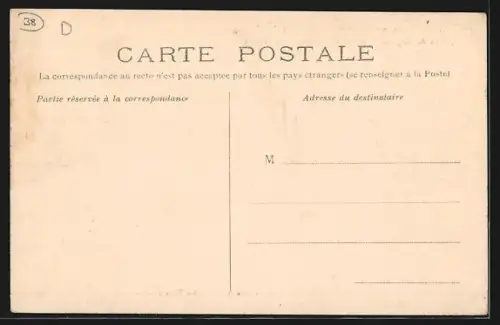 AK La Bâtie-Montgascon, Rue de l`Église, Route de Saint-André-le-Gaz
