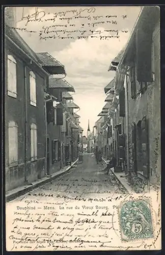 AK Mens, La rue du Vieux Bourg
