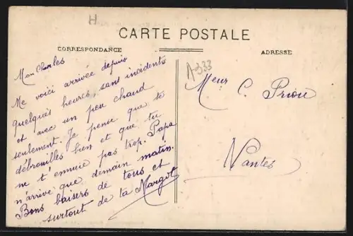 AK Château-du-Loir /Sarthe, Rue Nationale animée avec des commerces et passants