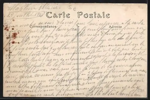 AK Le Mans, La Rue Nationale avec boutiques et passants animés