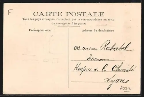 AK Mamers, Catastrophe du 1er juin 1904, vue prise rue des Ormeaux