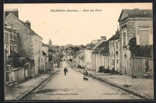AK Mamers /Sarthe, Rue du Fort