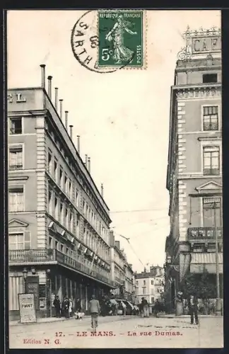 AK Le Mans, Le rue Dumas