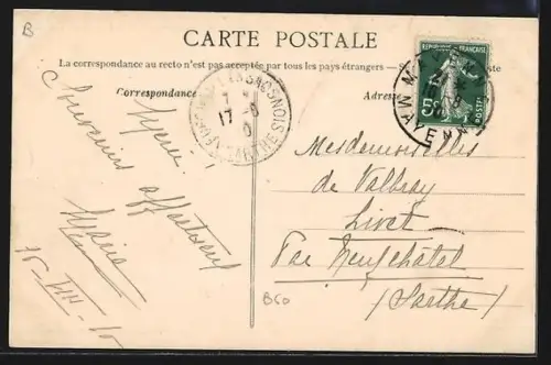 AK Saint-Martin /Mayenne, Le Viaduc, Panorama