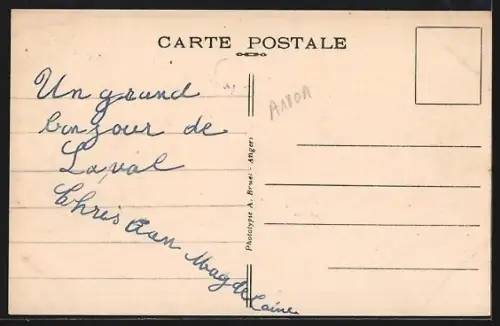 AK Laval /Mayenne, Le Bassin du Jardin de la Perrine