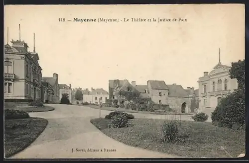 AK Mayenne, Le Théâtre et la Justice de Paix
