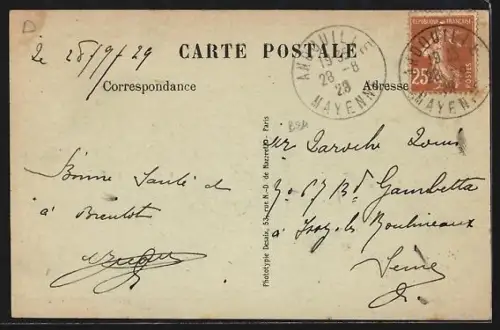 AK Andouille /Mayenne, Le bas de la lande