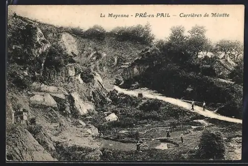 AK Pré-en-Pail /Mayenne, Carrières de Mévitte
