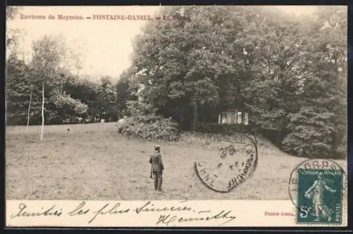 AK Fontaine-Daniel /Mayenne, La Forêt