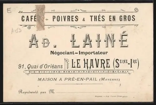AK Pré-en-Pail /Mayenne, Les Ormeaux, Maison de Pré-en-Pail