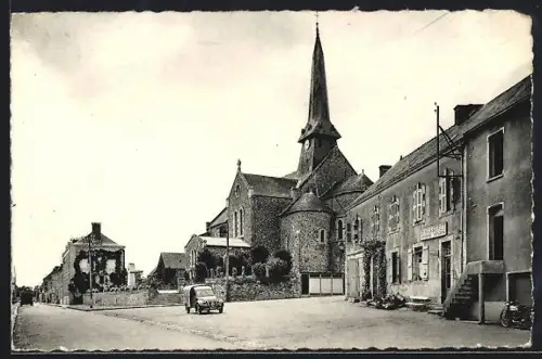 AK Montjean /Mayenne, Place de l`Église
