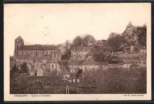 AK Chailland, Église et Rochers