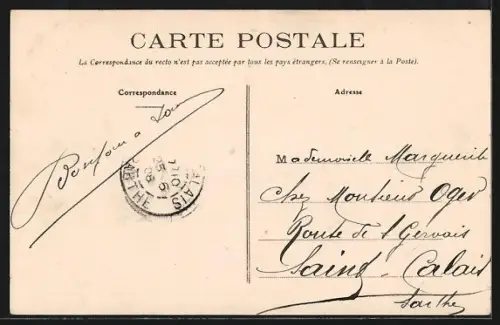 AK Sainte-Suzanne /Mayenne, Vue générale et Château