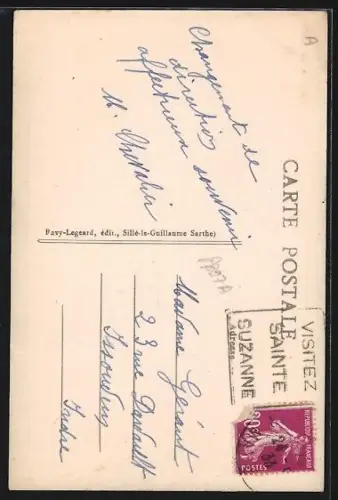 AK Ste-Suzanne /Mayenne, Le Château et les Rochers