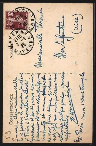 AK Mayenne, Abside de l`Église Notre-Dame et vue sur la rivière