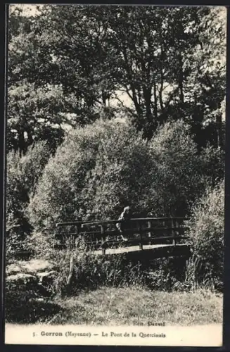 AK Gorron /Mayenne, Le Pont de la Quercinais