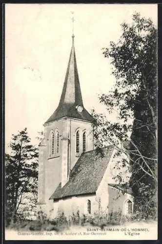 AK Saint-Germain-de-l`Hommel, L`Église