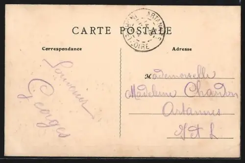 AK Laval /Mayenne, Pont et Église d`Avesnières
