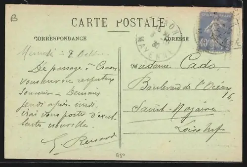 AK La Mayenne, Château de Craon