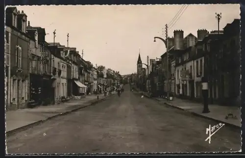 AK Pré-en-Pail /Mayenne, Rue Aristide-Briand