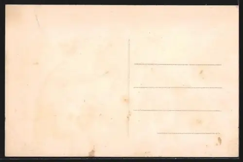 AK St. Georges-de-l`Isle /Mayenne, La Fanfare des Petits Orphelins devant le bâtiment en pierre