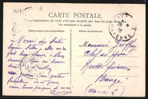 AK Mayenne, Rue Roullois et Hospice