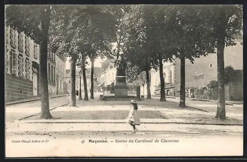 AK Mayenne, Statue du Cardinal de Cheverus