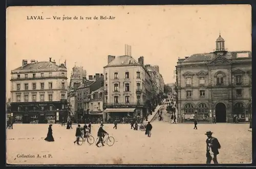 AK Laval, Vue prise de la rue de Bel-Air