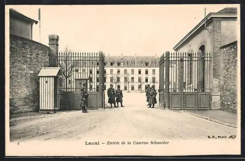 AK Laval, Entrée de la Caserne Schneider
