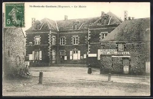 AK St-Denis-de-Gastines /Mayenne, La Mairie