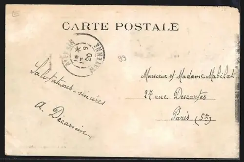 AK Alexain /Mayenne, Carrefour des Routes de St-Germain-d`Anxure et d`Andouillé